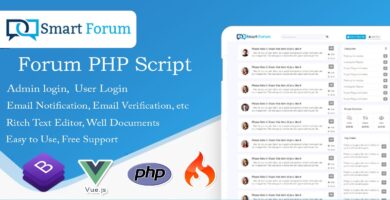 Smart Forum – Forum PHP Script
