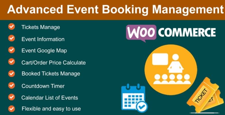 Event Booking Management for WooCommerce