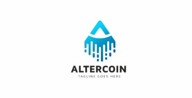 A Letter –  Altercoin Logo