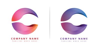 C-Logo company Design Inspiration
