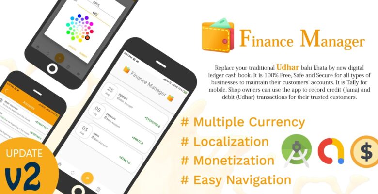 Finance Manager – Android Source Code