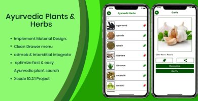 Ayurvedic Plants And Herbs – iOS Source Code