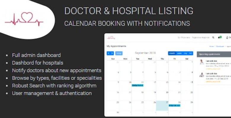 Medixa – Doctor Hospital Listing With Booking PHP