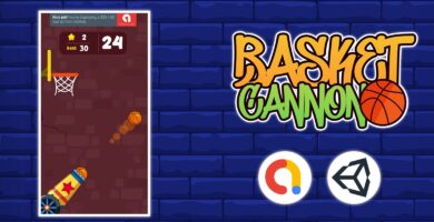 Cannon BasketBall – Template Game Unity
