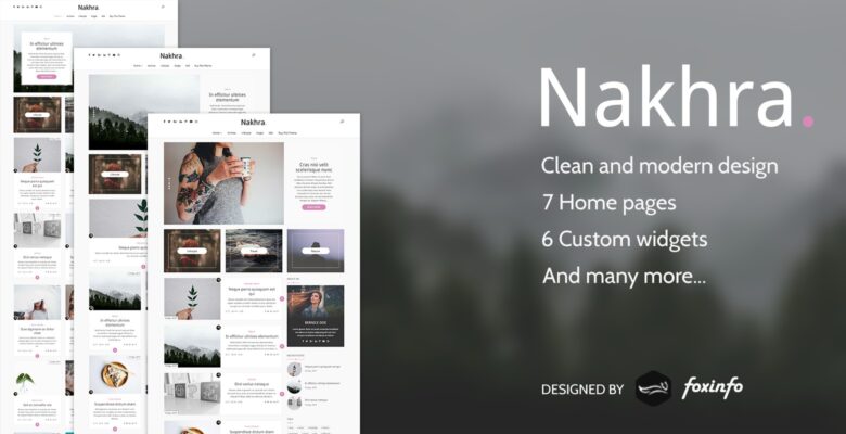 Nakhra – Blog And Magazine WordPress Theme