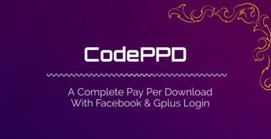 CodePPD – A Complete Pay Per Download Script