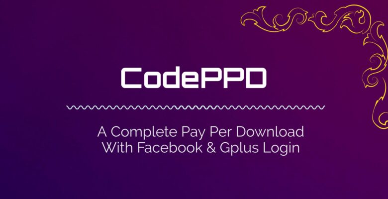 CodePPD – A Complete Pay Per Download Script