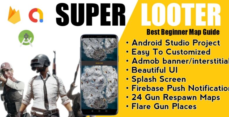 Super  Looter – Map Guide For PUBG Android