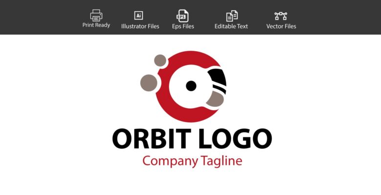 Orbit Company Logo – Letter O