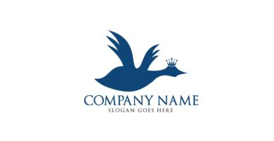 Elegant Dove Logo Design