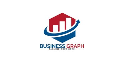 Business Graph Vector Logo Design