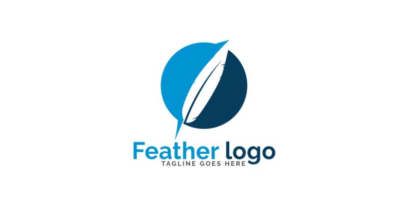 Feather Logo Design