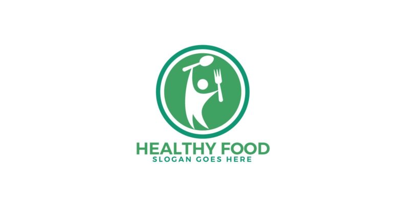 Human With Spoon Logo Design