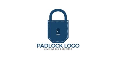 Pocket Padlock Logo Design