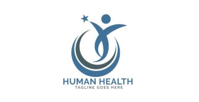 Human Star Logo Design