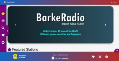 BarkeRadio Online Radio Streaming Portal Script