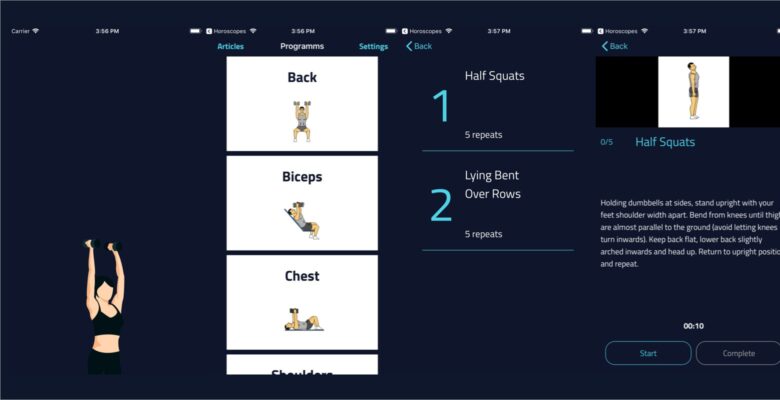 Workout Plans – iOS Source Code