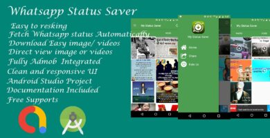 Whatsapp Status saver – Android Studio Code