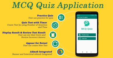 MCQ Quiz Application Android Source Code