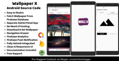 Wallpaper X – Android App Source Code