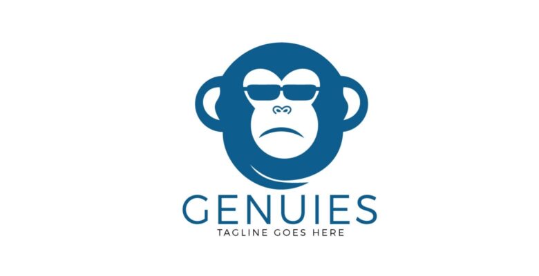 Genius Monkey Logo Design