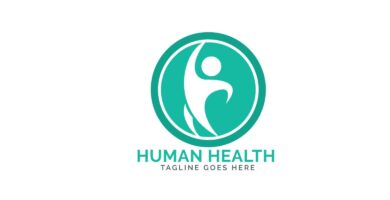 Human Character Logo Design