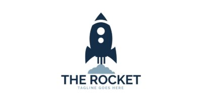 The Rocket Logo Design