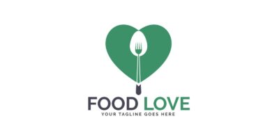 Food Love Logo Design