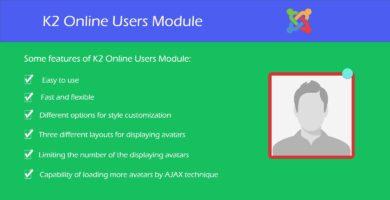 K2 Online Users – Joomla Module