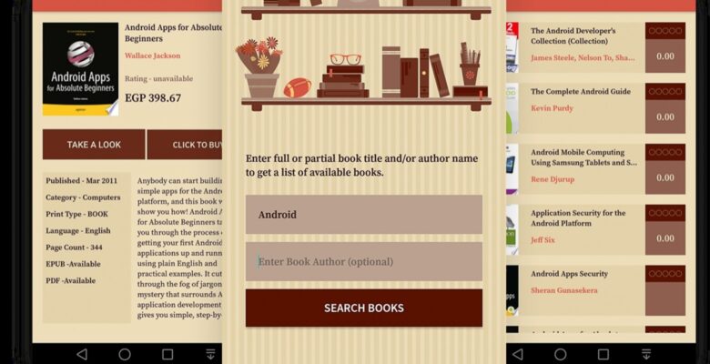 Book Finder – Android Source Code