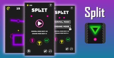 Split – Unity Game Source Code