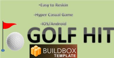 Golf Hit – Buildbox Template