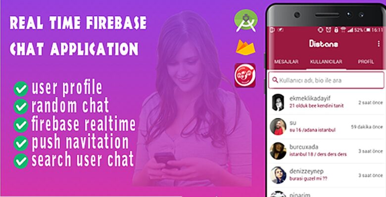 Distanz – Realtime Firebase Chat Android