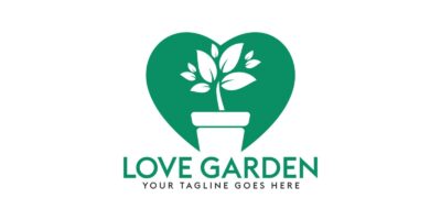 Love Garden Logo Design