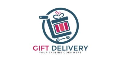 Gift Deliver Logo Design