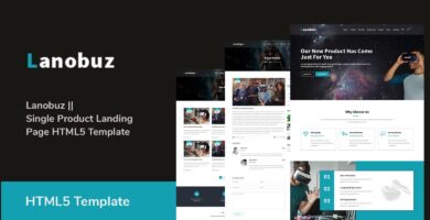 Lanobuz – Single Product Landing Page
