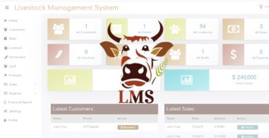 Livestock Management System PHP Script