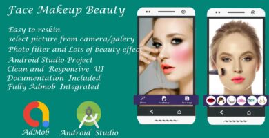 Face Beauty Makeup – Android Studio Source Code