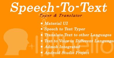 Speech To Text – Android Source Code