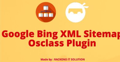 Google Bing XML Sitemap Osclass Plugin