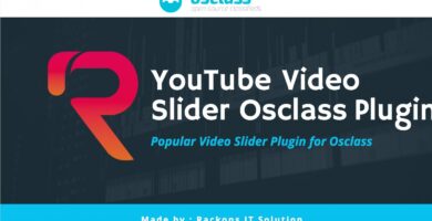 Youtube Video Slider Plugin For Osclass