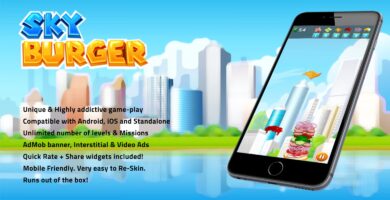 Sky Burger – Complete Unity Project