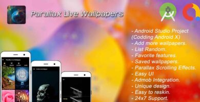 Parallax Live Wallpaper – Android Source Code