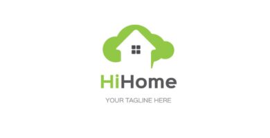 Cloud Home Logo Design