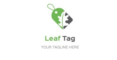 Leaf Sales Tag Logo