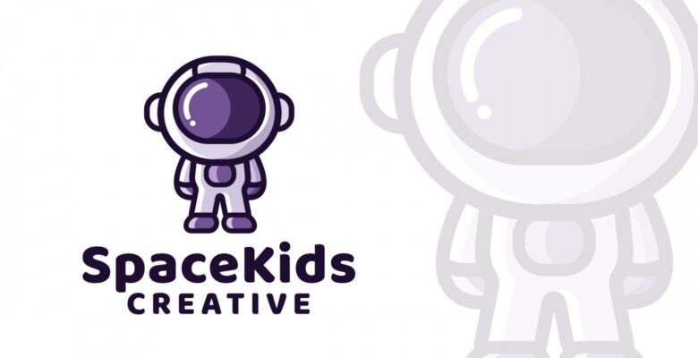 Space Kids – Logo Template