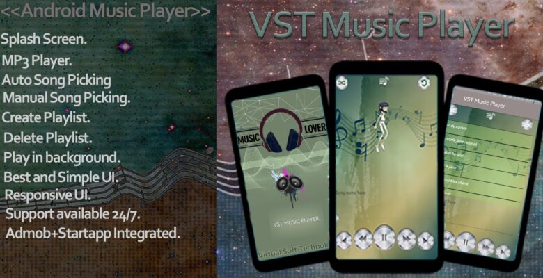 VST Music Player Pro – Android App Template