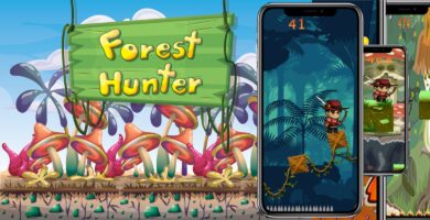 Forest Hunter – Game Adventure Buildbox Template