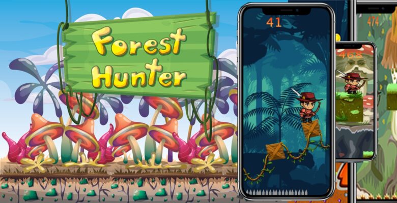Forest Hunter – Game Adventure Buildbox Template