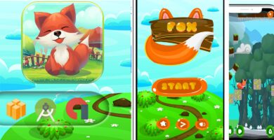 Super Lucky Fox Adventure Game – Template Buildbox